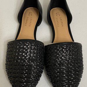 BRAND NEW LC Woven Ballet Flats